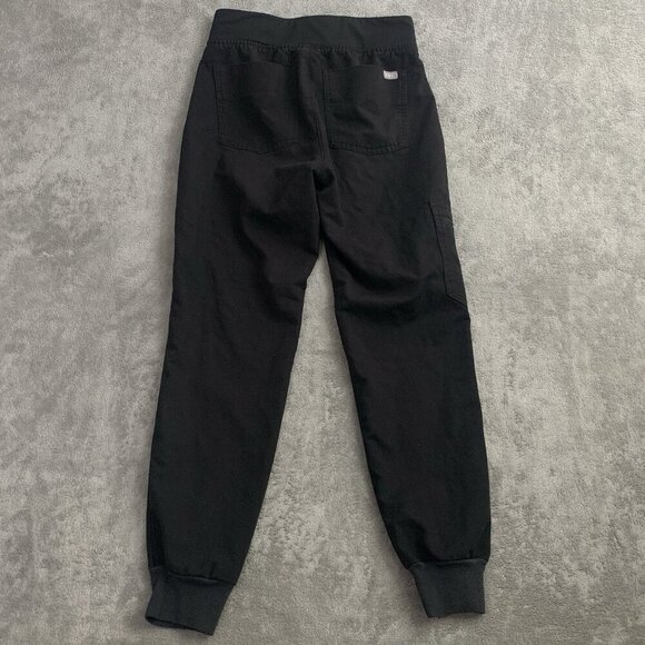 Figs Scrub Pants Womens XXS Zamora Jogger Nurse Workwear Black Medical RN - Picture 13 of 15